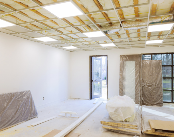 Modern False Ceiling Installation